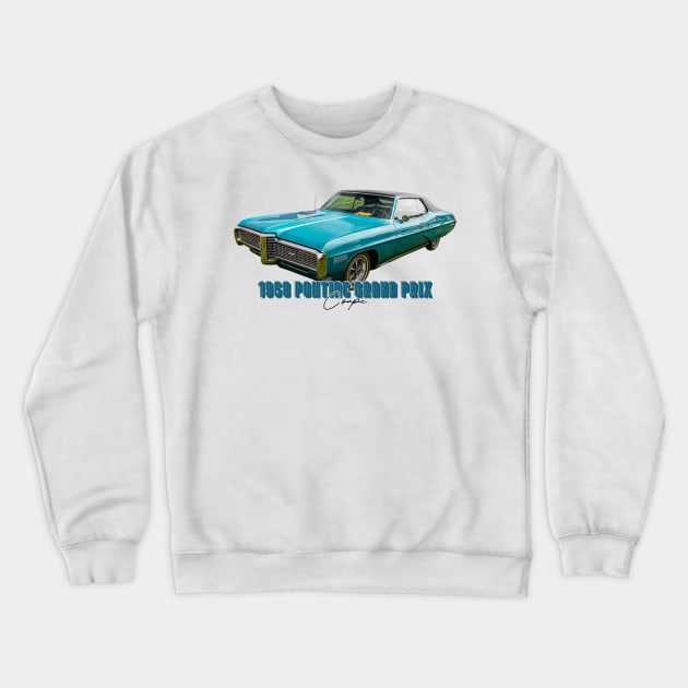 1968 Pontiac Grand Prix Coupe Crewneck Sweatshirt by Gestalt Imagery